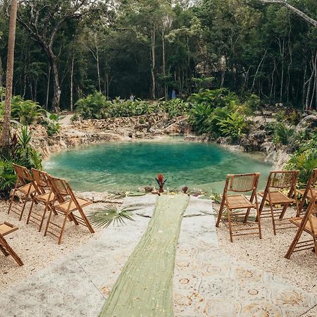 Amaite Retreat Tulum Hotel Macario Gomez Eksteriør billede