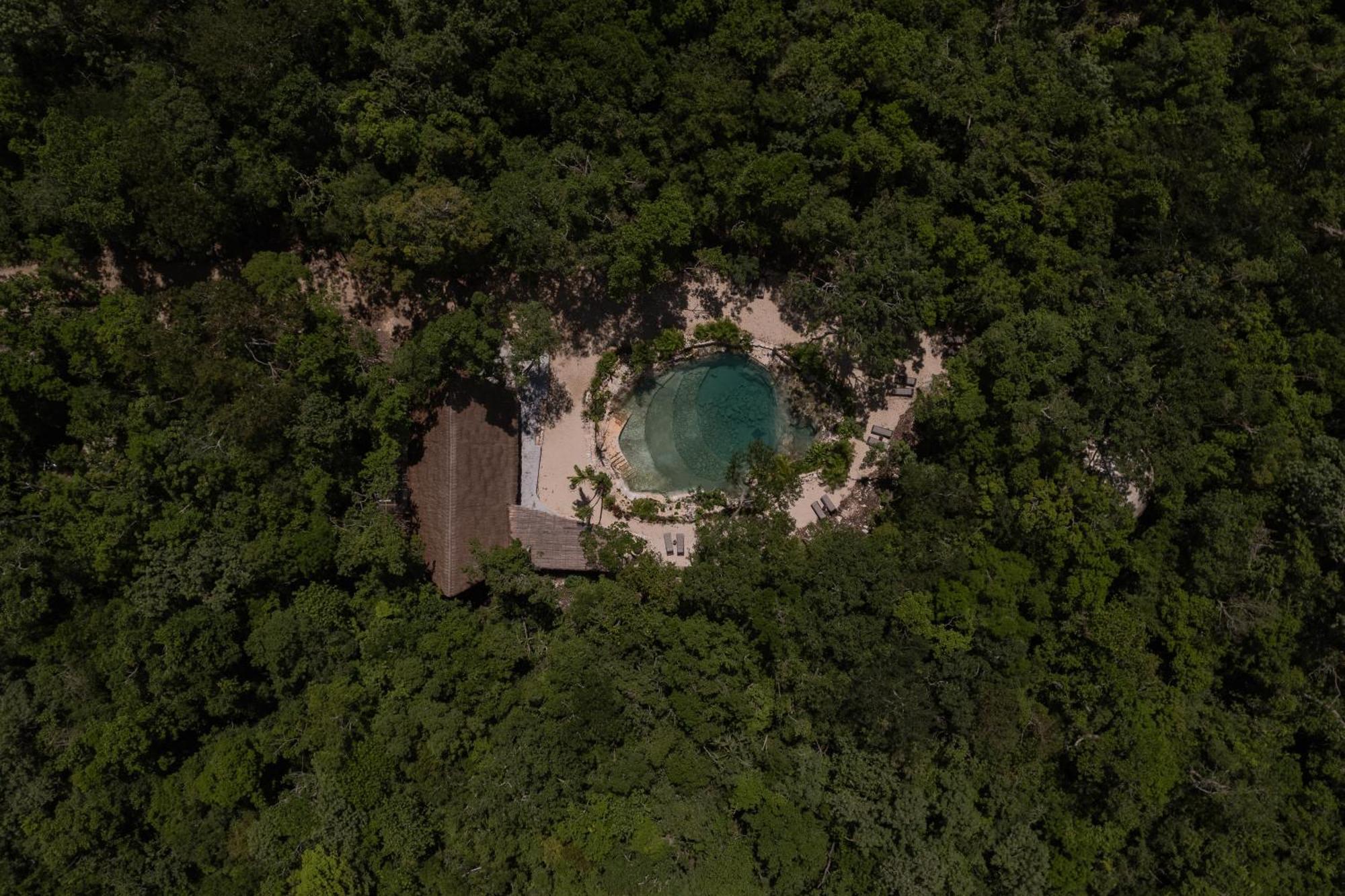 Amaite Retreat Tulum Hotel Macario Gomez Eksteriør billede