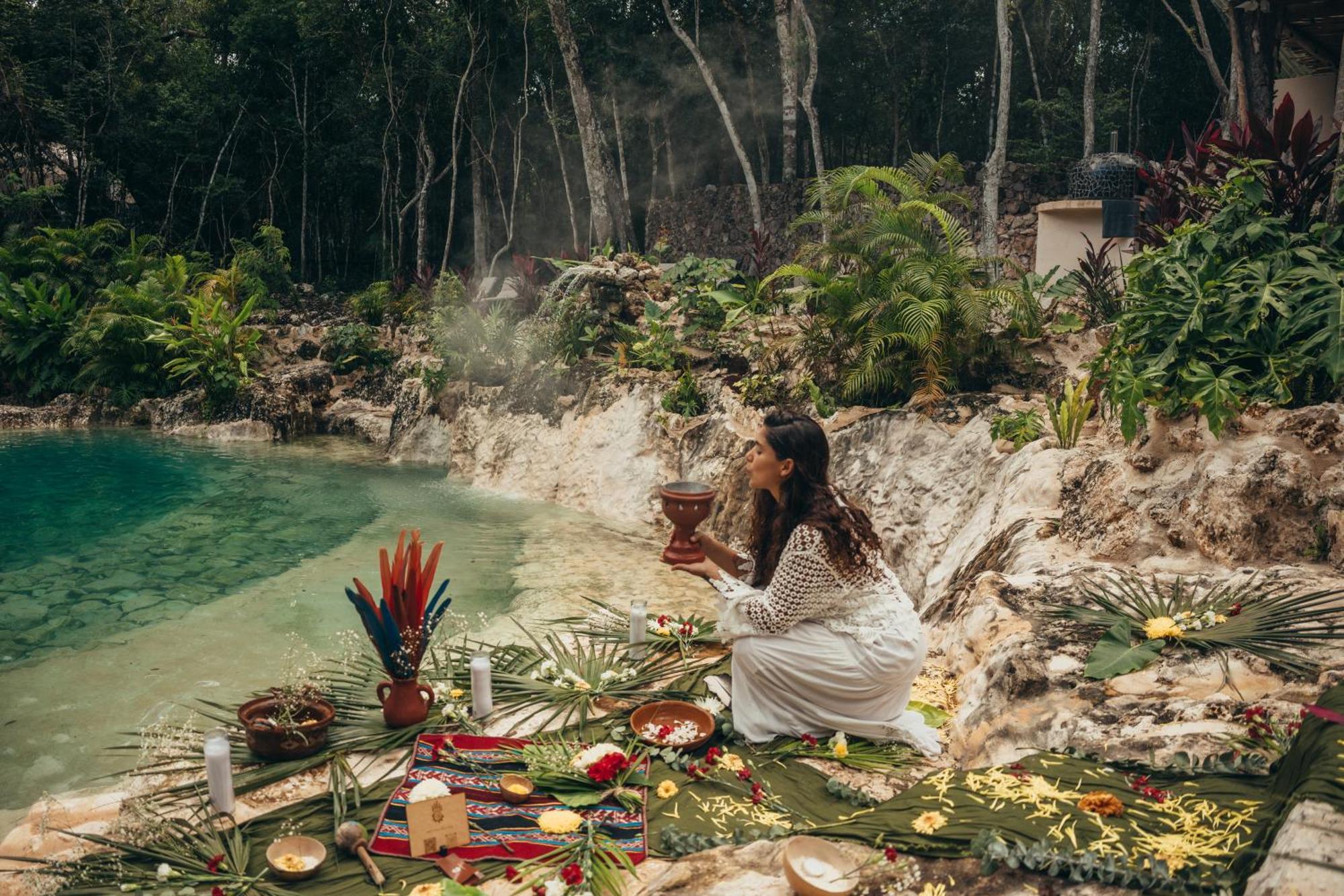 Amaite Retreat Tulum Hotel Macario Gomez Eksteriør billede