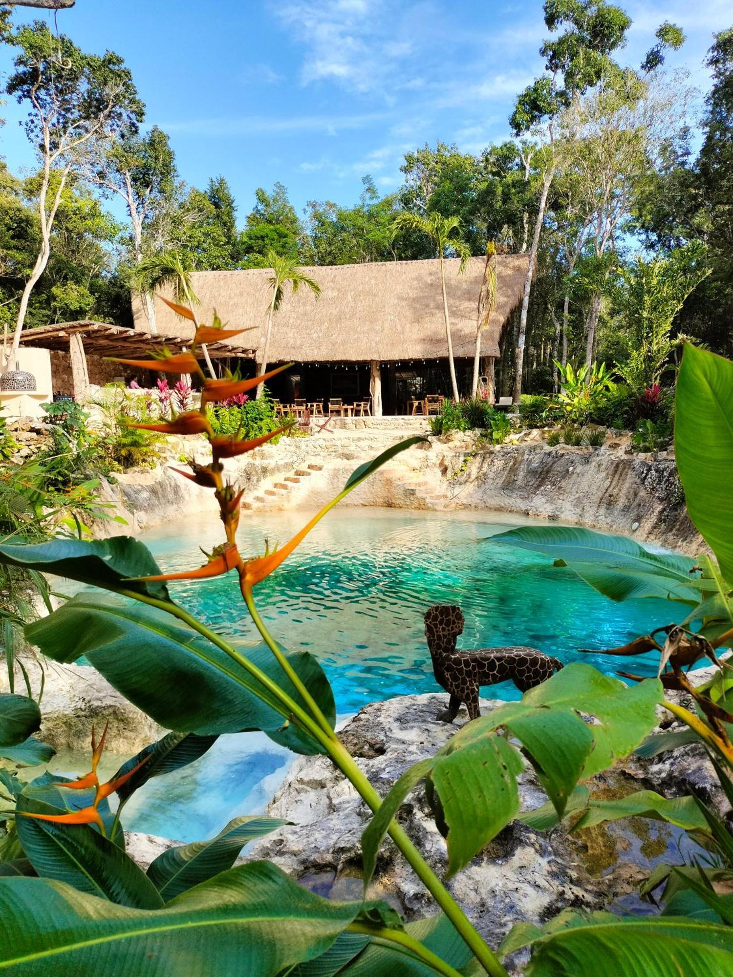 Amaite Retreat Tulum Hotel Macario Gomez Eksteriør billede